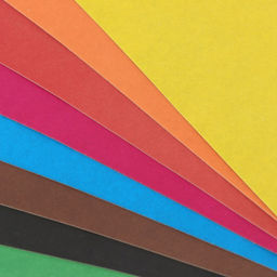 Цена за 2 шт. Картон цветной А4, 8 листов, 8 цветов, немелованный 370 г/м2, в папке