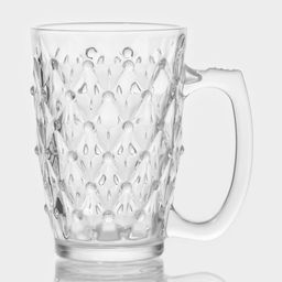 Кружка «Афродита», 350 мл, стекло, прозрачная