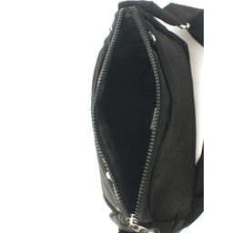 Сумка женская текстиль BoBo-1659, 1отд, плечевой ремень, черный 266005  фото 3