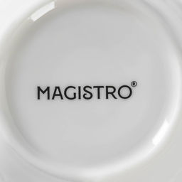 Кружка фарфоровая кофейная Magistro Argos, 100 мл, цвет белый