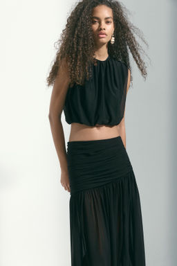 Maxifalda transparente - H&m фото 4
