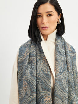 Палантин в составе шерсть и кашемир