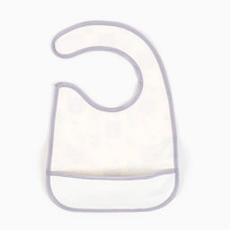 Нагрудник непромокаемый Крошка Я «Лесная сказка», на липучке, с карманом