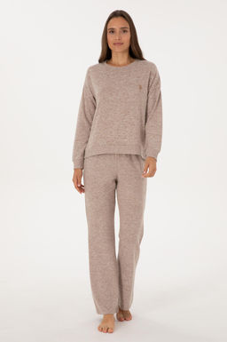 Kad_n Camel Pijama Tak_m_ Sepette S_rpriz _ndirim