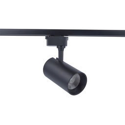 ULB-Q230 28W/4000К BLACK Светильник-прожектор светодиодный трековый. 2400 Лм. Белый свет (4000К). Корпус черный. ТМ Volpe