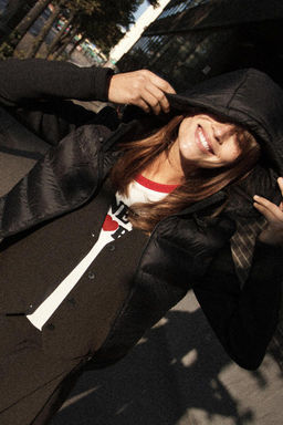 NEOPRENE-EFFECT PADDED JACKET - Zara фото 9