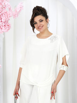 Костюм Ninele 6051 молочный фото 8