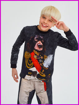 Пижама "Император",мокрый асфальт