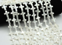 Бусины из перламутра форма 15*20мм, 40см, 20 бусин Радуга камня