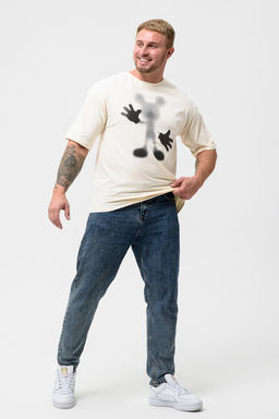 Футболка мужская 8507/1 оверсайз