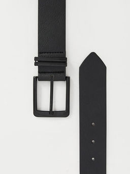 Deri G?r?n?ml? Erkek Kemer