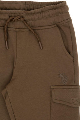 Спортивные штаны цвета хаки для мальчиков Неожиданная скидка в корзине - U.s. polo assn фото 4