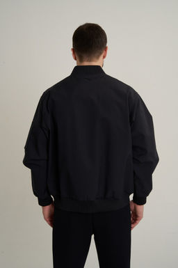 Бомбер Черный CAMPUS BASKETBALL Single Jacket - Anta фото 4
