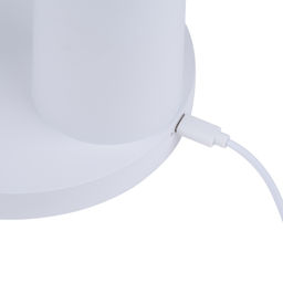 ULM-D603 10W/3000-6000K/DIM WHITE Светильник настольный светодиодный с подставкой под канцелярские принадлежности. Сенсорный выключатель. Диммер. Белый. TM Uniel