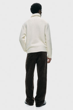 Jersey de cuello alto Regular Fit - H&m фото 7