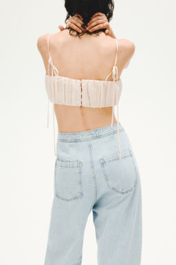 Barrel High Waist Ankle Jeans - H&m фото 5
