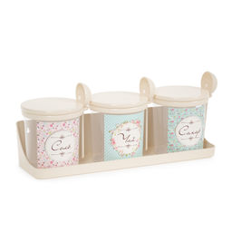 Набор емкостей Ассорти 0,7л (на полке)(бежевый) М8683 - Альтернатива фото 4