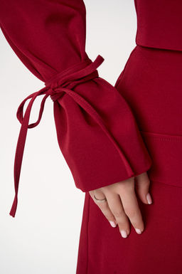 Пиджак Бонни (бордовый) - Эльза фото 11