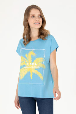 Женская бирюзовая футболка - U.s. polo assn фото 15