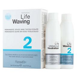 Farmavita life waving kit 2 набор химической завивки для ослабленных и обесцвеченных волос