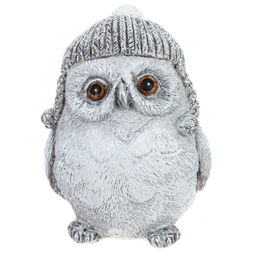 Фигурка декоративная "Сова", L5 W4,5 H7 см, 4в.