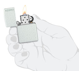 Зажигалка ZIPPO Логотип ледяная | Glacier 46020ZL  фото 5