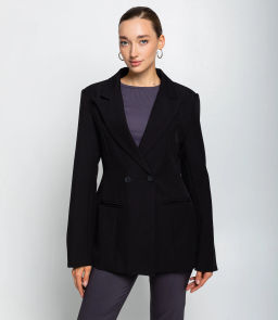 Жакет #КТ20723, чёрный