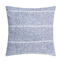 Наволочка декоративная Этель Косичка цвет синий,45х45 см полиэстер  фото 9