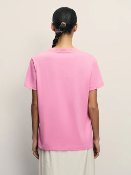 Футболка из хлопка с принтом / Zarina фото 12