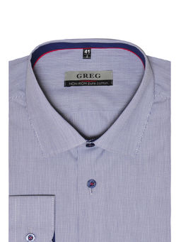 Сорочка мужская длинный рукав GREG 211/231/2245/ZV/1p  фото 3