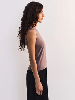 Базовая майка из хлопка / Zarina фото 4