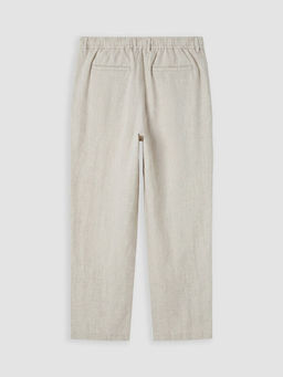 Regular Fit %100 Keten Erkek Pantolon