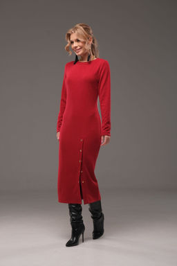 Платье Galean Style 960 красный  фото 6