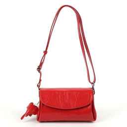 Женская кожаная сумка бочонок через плечо 0025-2 - Cidirro фото 2