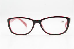 Готовые очки LEWIS 836 (56-17-137) ФЛЕКС С353 красные