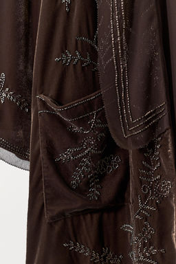 VELVET BEADED KIMONO - LIMITED EDITION - Zara фото 8