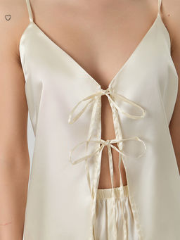 Комплект домашний женский молочный - Mark formelle фото 3