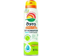 ДЭТА АКВА (AQUA) аэрозоль от комаров д/чувствительной кожи 150мл