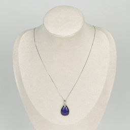 Кулон на цепочке из Сугилита 45 см