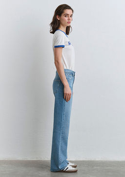 Victoria Premium Blue Indigo Mavisi Jean Pantolon  фото 7