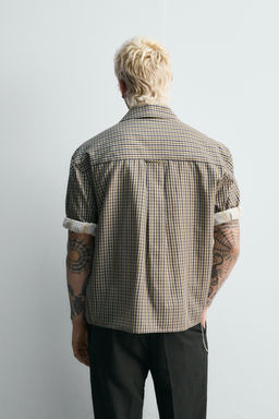 CHECK SHIRT LIMITED EDITION - Zara фото 3
