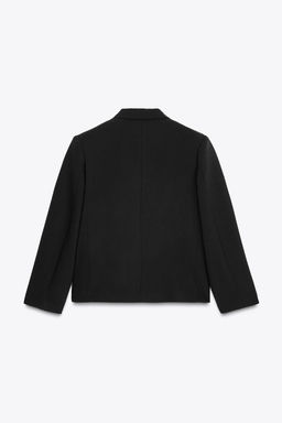 CROPPED DOUBLE-BREASTED BLAZER - Zara фото 4