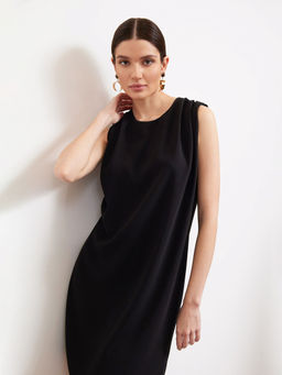 Платье прямого кроя PL1305/decant