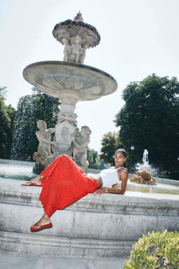 Falda con bordado ingl?s - H&m фото 4