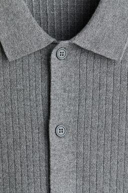 Camisa en punto texturizado Regular Fit - H&m фото 5