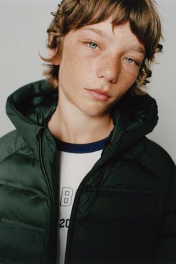 ULTRA-LIGHTWEIGHT WATER-REPELLENT HOODED JACKET - Zara фото 12