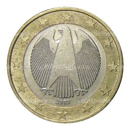 1 евро 2002 года F Германия