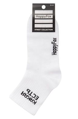 Носки с надписью Happy Fox