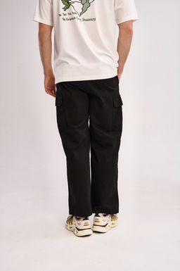 Брюки карго текстильные Черный ANTA SKATE Woven Casual Pants фото 6