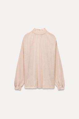 FINE KNIT MOCK TURTLENECK SWEATER - Zara фото 5